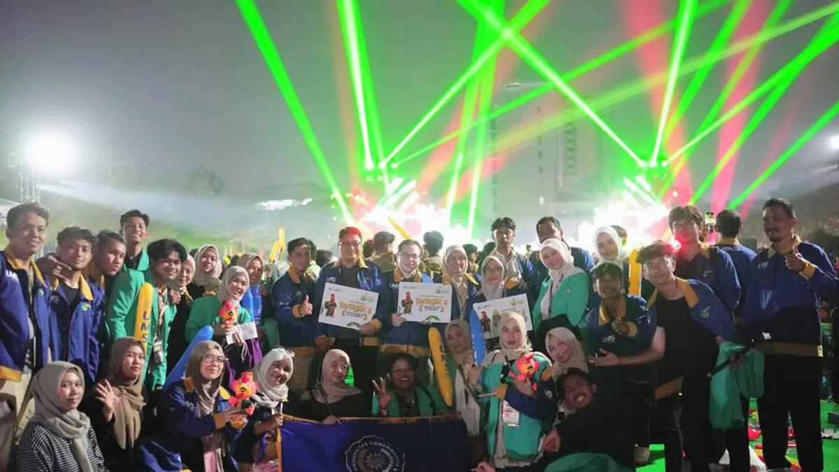 Kontingen UMS memperoleh penghargaan dalam Anugerah Abdidaya Ormawa 2026