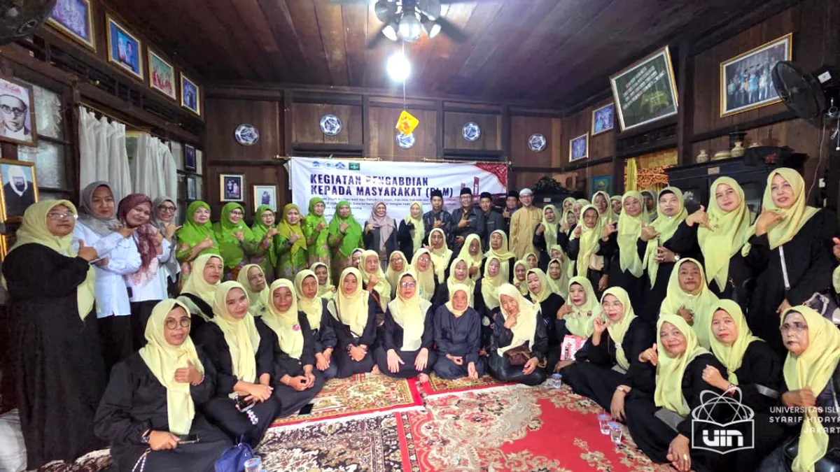 Dosen KPI UIN Jakarta melaksanakan pengabdian bersama Muslimat NU di Palembang