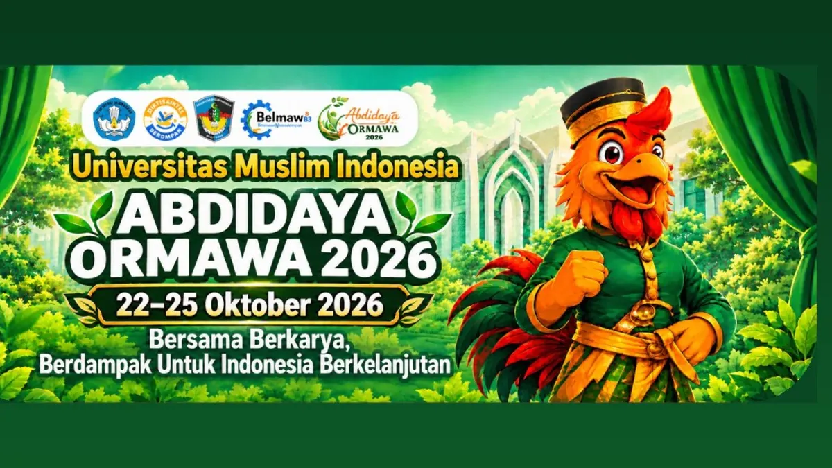 Banner resmi Anugerah Abdidaya Ormawa 2026, ajang penghargaan untuk tim Tiron Angeringe Universitas Brawijaya