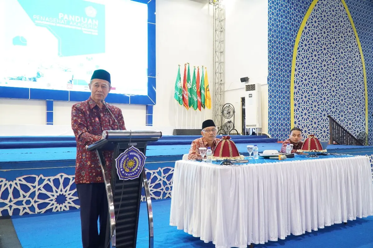 Foto pendukung: Doen Unismuh Makassar Gelar Sosialisasi Pedoman Penasehat Akademik untuk Meningkatkan Prestasi Mahasiswa