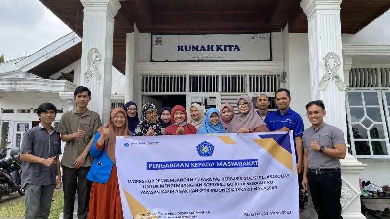 Foto pendukung: Dosen Universitas Muhammadiyah Makassar Selenggarakan Workshop E-Learning Google Classroom untuk Guru Sekolah-Ku YKAKI Makassar