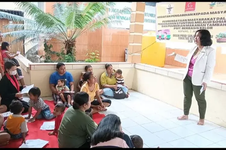 Foto pendukung: Dosen Universitas Citra Bangsa Menggelar Kegiatan Pengabdian Kepada Masyarakat di Kelurahan Naikoten II Kota Kupang