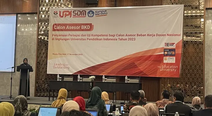 Ilustrasi UPI Gelar Penyamaan Persepsi dan Uji Kompetensi Asesor BKD Nasional 2023 untuk Tingkatkan Layanan Dosen