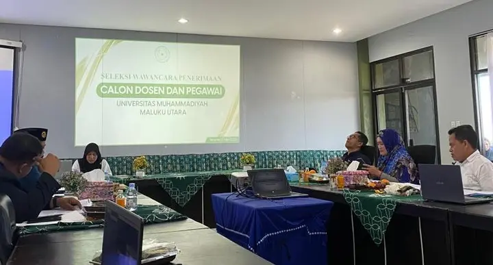 Ilustrasi UMMU Maluku Utara Merekrut 22 Dosen dan Pegawai Baru Melalui Seleksi Wawancara