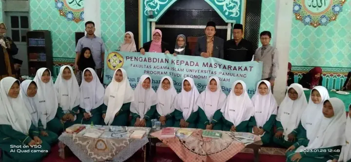 Ilustrasi “Dosen Universitas Pamulang Mengadakan PKM untuk Meningkatkan Ekosistem Digital Ekonomi Syariah di Pondok Pesantren Dar el Istiqomah Serang”