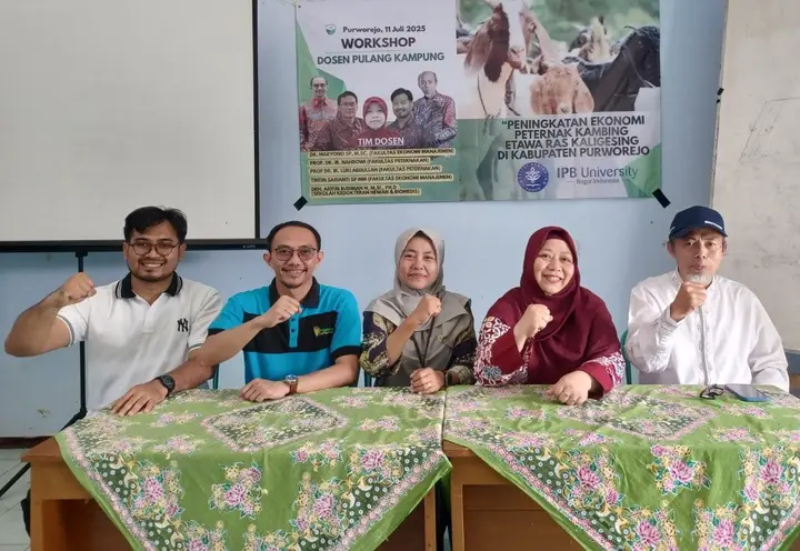 Ilustrasi Dosen IPB Kembangkan Peternakan Kambing Etawa di Purworejo Lewat Program Pulang Kampung