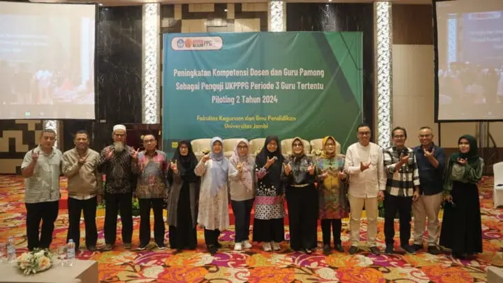 Ilustrasi UNJA Selenggarakan Pelatihan Peningkatan Kompetensi Penguji UKPPPG 2024