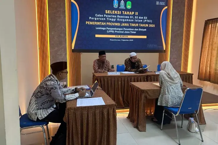 Ilustrasi Dosen UNUJA Jadi Penguji Seleksi Beasiswa PTKI 2025 di UIN Madura