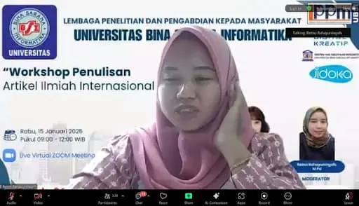 Ilustrasi UBSI Selenggarakan Workshop Penulisan Artikel Ilmiah Bereputasi untuk Dosen