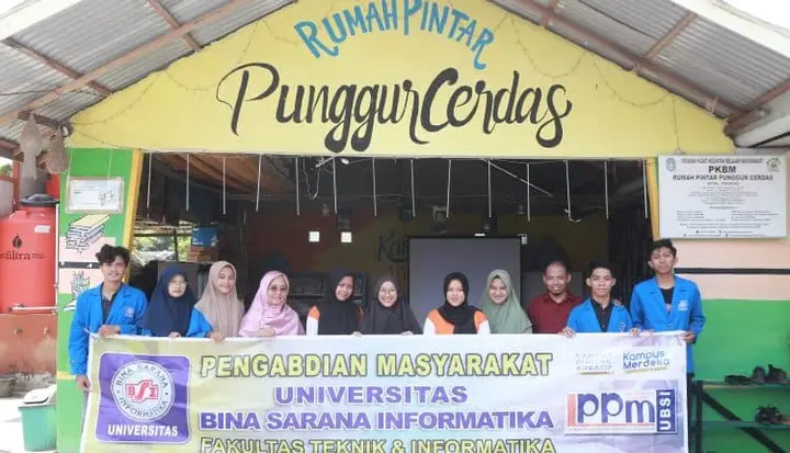 Ilustrasi UBSI Hibahkan Aplikasi Donasi Web untuk Mendukung Rumah Pintar Punggur Cerdas