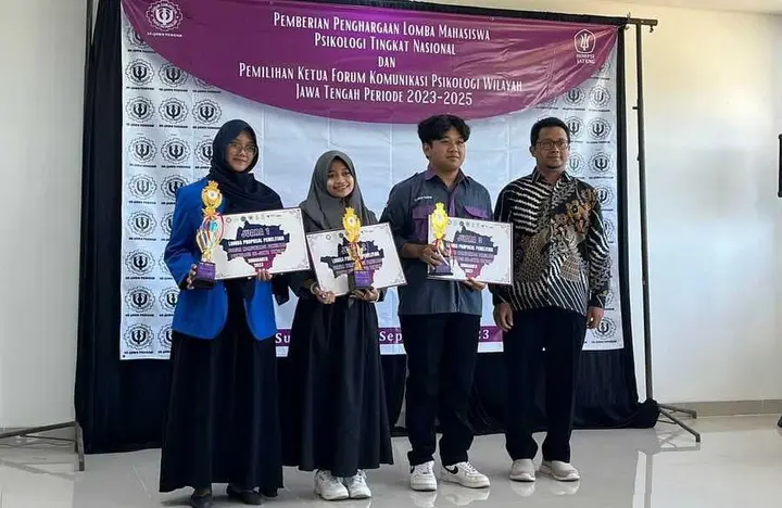Ilustrasi Mahasiswa Psikologi UMP Raih Juara 1 dalam Lomba Penelitian Psikologi 2023