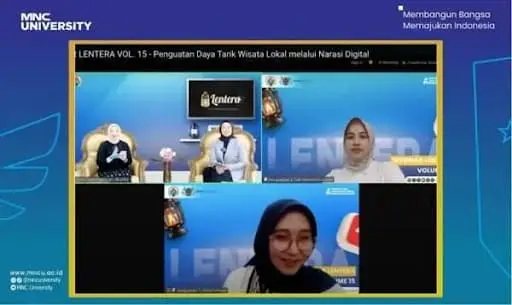 Ilustrasi Dosen MNC University Bahas Digitalisasi Wisata dalam Webinar Lentera Kemendesa