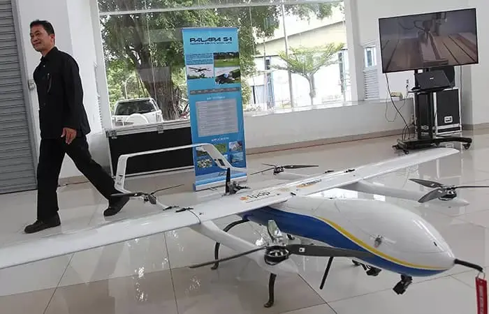 Ilustrasi Dosen UGM Luncurkan Pesawat Tanpa Awak Palapa S-1 dengan Teknologi VTOL