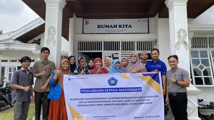 Ilustrasi Dosen Universitas Muhammadiyah Makassar Selenggarakan Workshop E-Learning Google Classroom untuk Guru Sekolah-Ku YKAKI Makassar