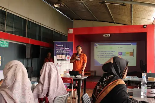 Ilustrasi Kolaborasi Telkom University dan Kampung Digital Kreasi Tingkatkan Literasi Digital PAUD dan UMKM di Kabupaten Bandung