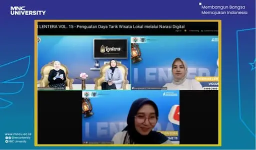 Ilustrasi Dosen MNC University Bahas Digitalisasi Wisata dalam Webinar Lentera Kemendesa PDT