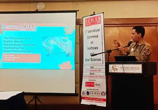 Ilustrasi Dosen Indonesia Perkenalkan Inovasi Edukasi Hipertensi Digital di Konferensi Internasional Malaysia