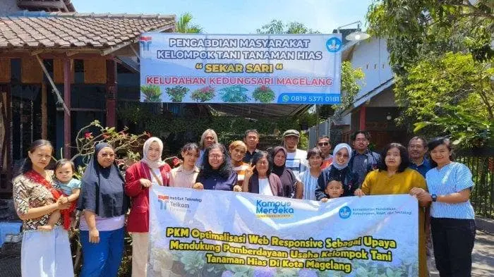 Ilustrasi Dosen ITT Purwokerto Gencar Dukung Petani Tanaman Hias Magelang melalui Program Web Responsive