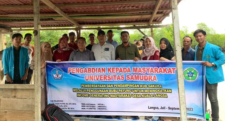 Ilustrasi Pengabdian Dosen Universitas Samudra Tingkatkan Pendapatan Nelayan dengan Inovasi Bubu Payung di Desa Kuala Langsa