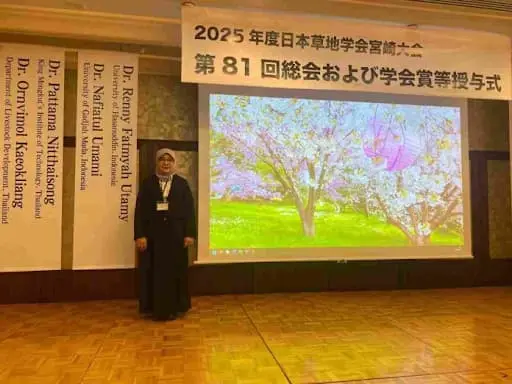 Ilustrasi Dosen Fakultas Peternakan UNHAS Jadi Keynote Speaker di Simposium Internasional Jepang