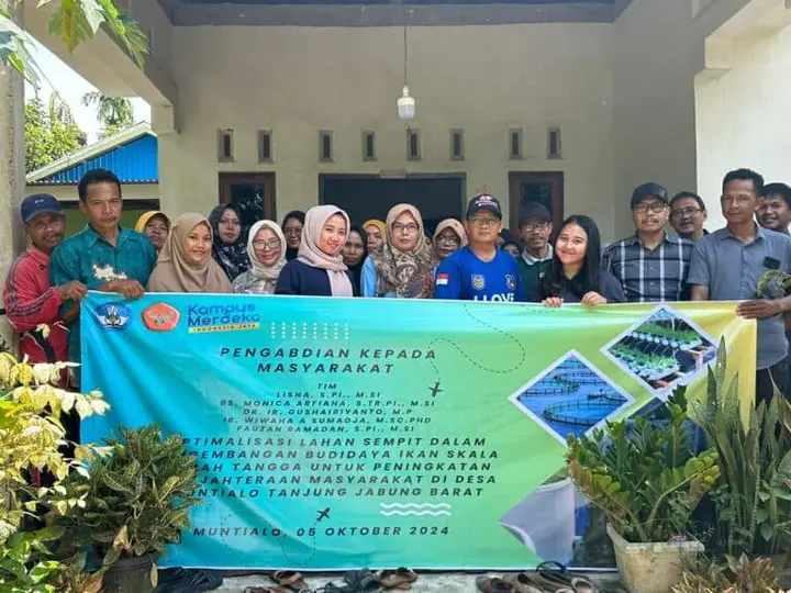 Ilustrasi UNJA Berdayakan Kelompok Wanita Tani di Desa Muntialo dengan Budidaya Ikan dalam Ember (Budidamber)