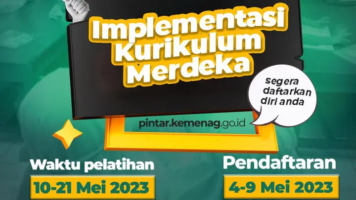Ilustrasi Guru & Dosen, Jangan Lewatkan Pelatihan Online Implementasi Kurikulum Merdeka dari Kemenag!