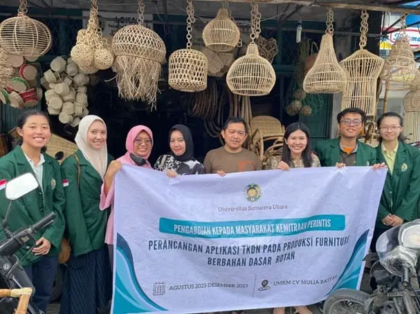 Ilustrasi Tim Dosen USU Sukses Meningkatkan Kualifikasi Produk CV Mulia Rattan melalui Program Pengabdian kepada Masyarakat