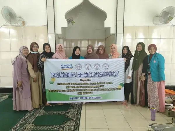 Ilustrasi Institut Kesehatan Helvetia Medan Berikan Penyuluhan Kesehatan kepada Anak-anak di Desa Baru”