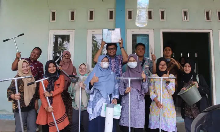 Ilustrasi Tim Dosen ITERA Sosialisasikan Sumur Resapan dan Lubang Biopori untuk Konservasi Air Tanah di Desa Sukoharjo III Bara
